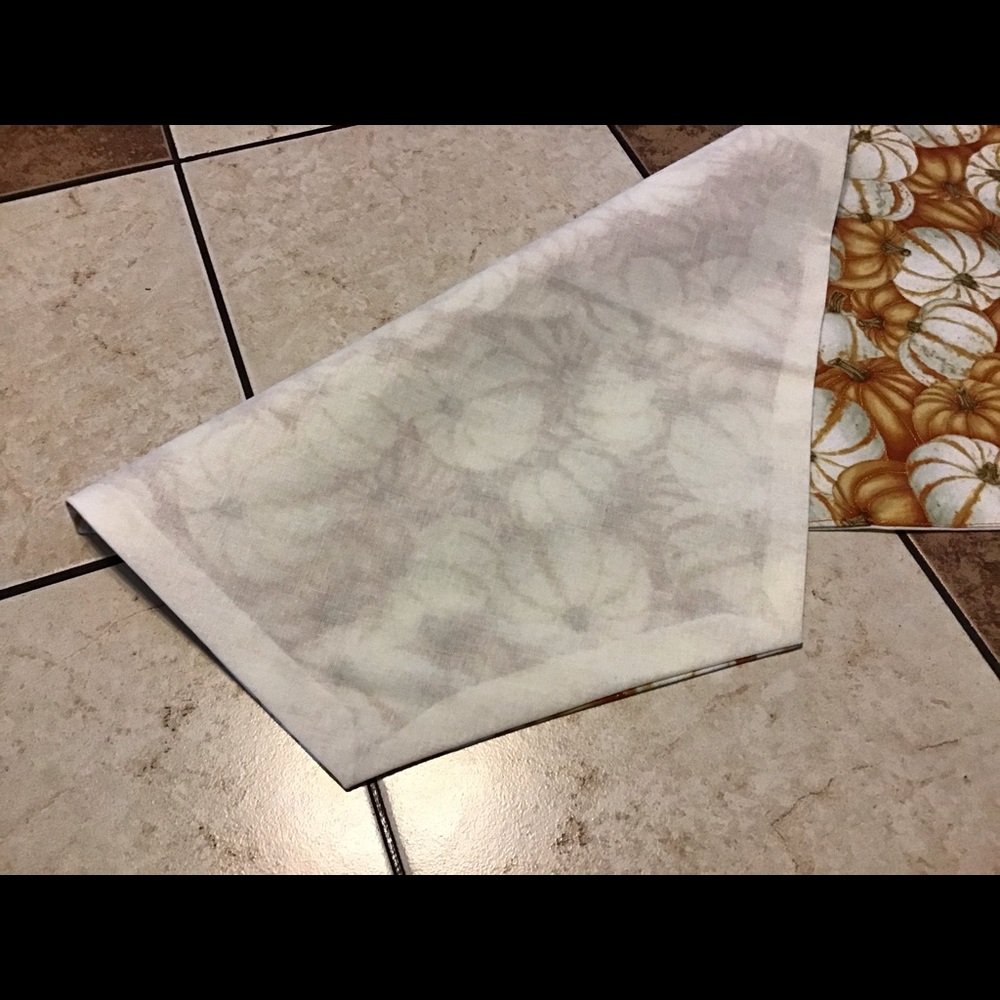 Pumpkin table runner - NEW - Picture 3 of 3